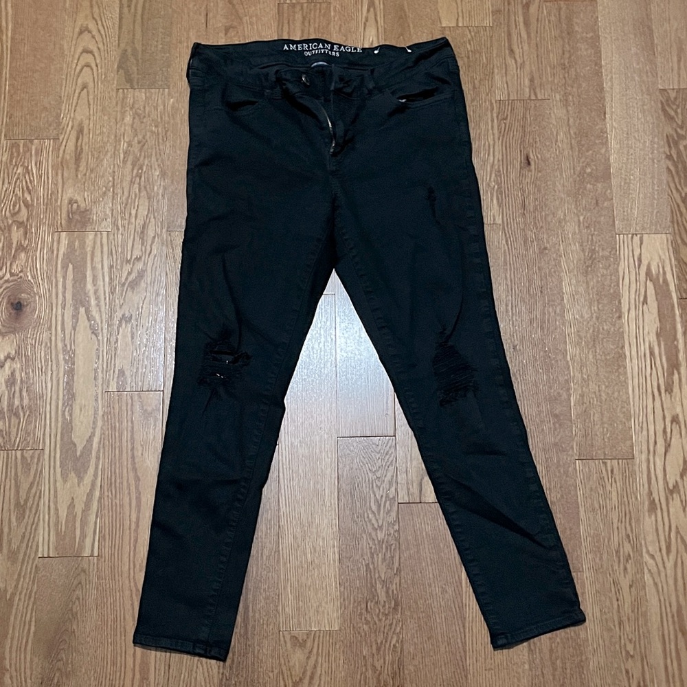 Ladies Black Jeans